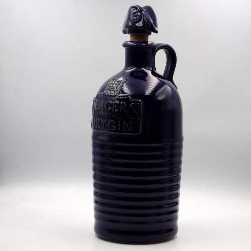 Seagers Special Dry Gin 20th Century Royal Doulton Flask Decanter image-4