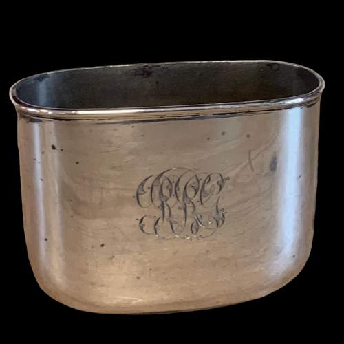 James Dixon and Son Glass and Silver Hip Flask image-3