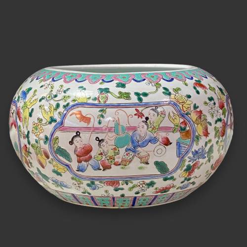 Chinese Ceramic Jardiniere image-1