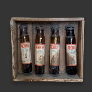 Rare Set of Four Glass Fire Extinguishers by Pronto