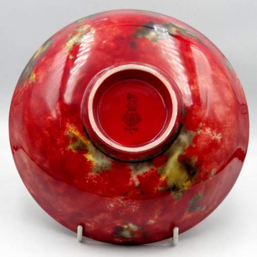 Royal Doulton Early 20th Century Flambe Glazed Bowl image-5