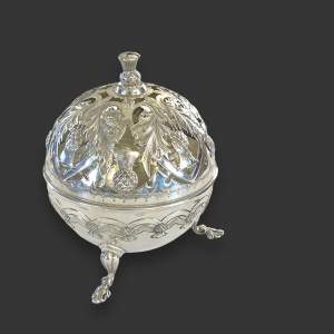 Victorian Silver Pot Pourri Holder
