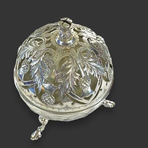 Victorian Silver Pot Pourri Holder image-3