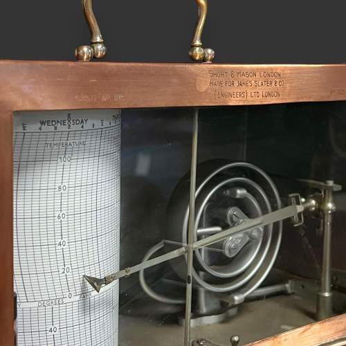 Thermograph and Barograph by Shorts and Mason image-2