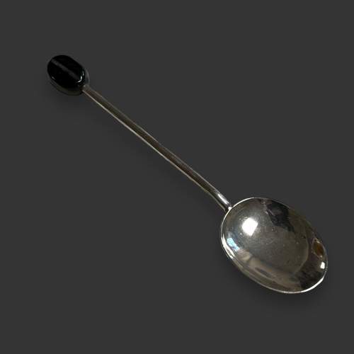 Boxed Silver Coffee Bean Spoons image-3