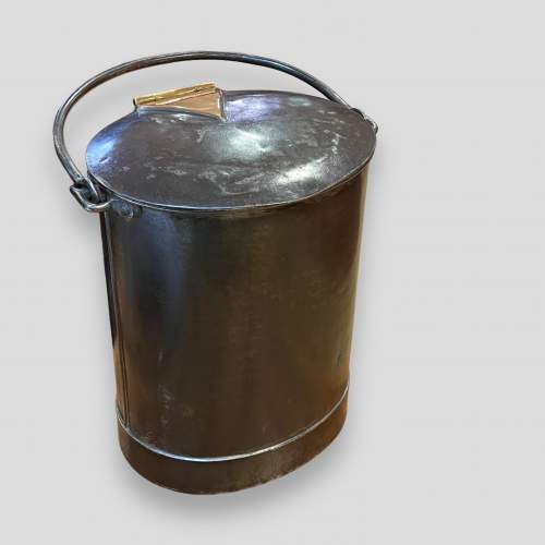 Two Gallon Steel Milk Delivery Bucket image-1
