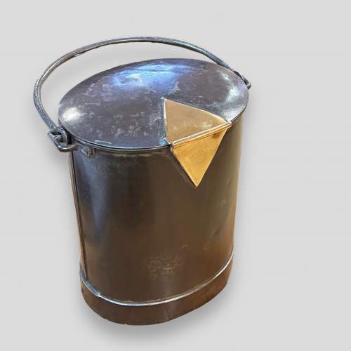Two Gallon Steel Milk Delivery Bucket image-4