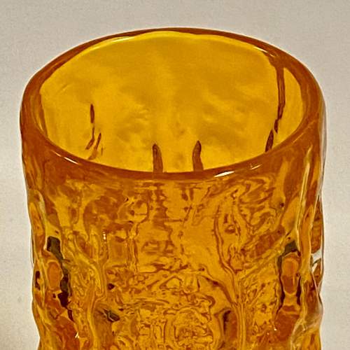 Whitefriars Glass Tangerine Bark Vase image-2