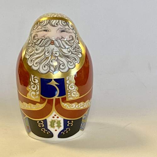 Royal Crown Derby Santa Clause Paperweight image-1