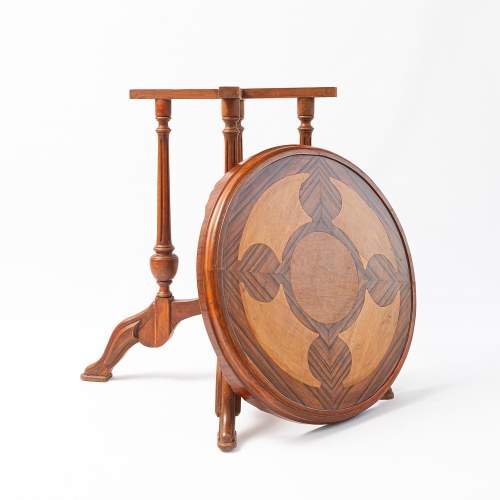 A 20th Century Continental Round Side Table image-5