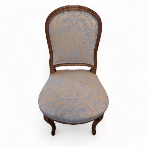 Late 19th Century French Carved Oak Side Chair image-5