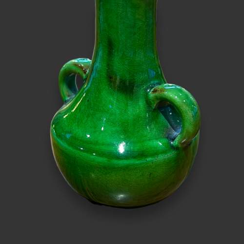 Royal Barumware Silver Rimmed Amphora Vase image-3