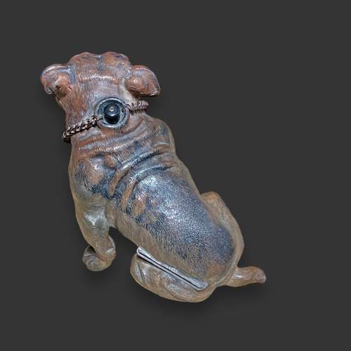 Early 20th Century Austrian Cold Painted Bulldog Table Striker image-4