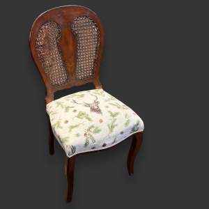 19th Century French Walnut Liberty Chair