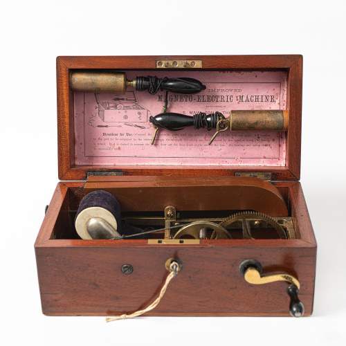 Antique Late Victorian Electric Shock Machine image-4