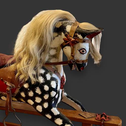 Vintage Small Collinson Rocking Horse image-2
