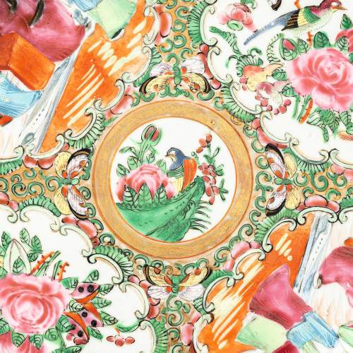 Antique Chinese Famille Rose Plate image-4