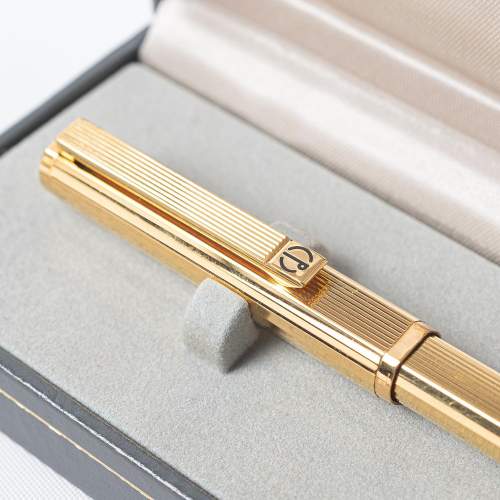 Dunhill Gold Plated Ballpoint Pen image-4
