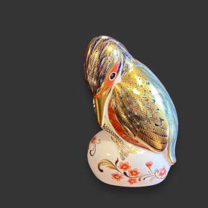 Royal Crown Derby Kingfisher Paperweight