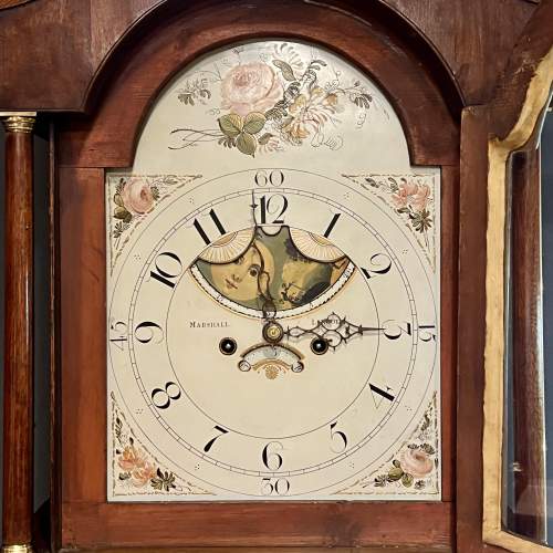 19th Century Eight Day Grandfather Clock by Marshall of Lincoln image-3
