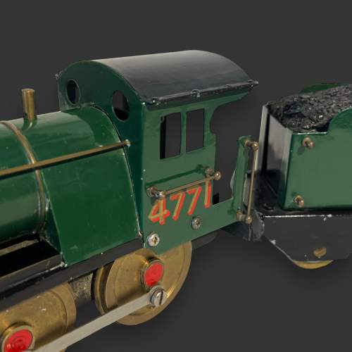 Scratch Built Brass and Steel Model of a 460 Locomotive image-4