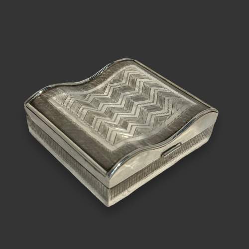 Edwardian Indian Silver Box image-1