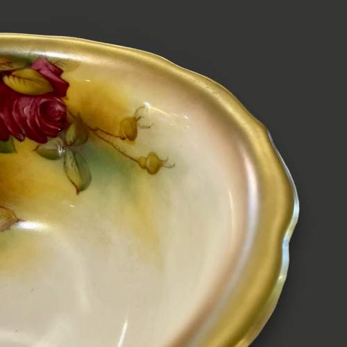 Royal Worcester Hand Painted Bowl image-4