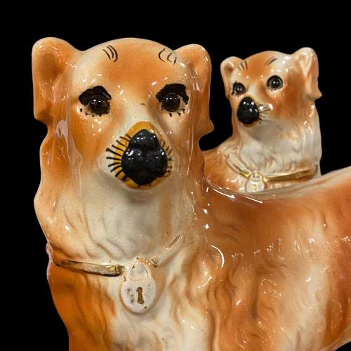Pair of Large 19th Century Staffordshire Dogs image-2