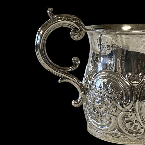 Edwardian Silver Christening Mug image-6