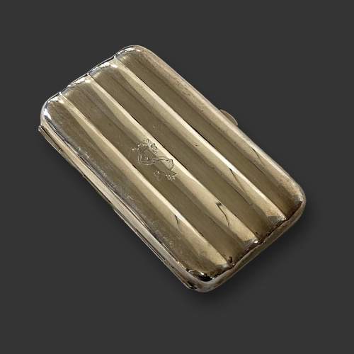 Late Victorian Silver Cigar Case image-3