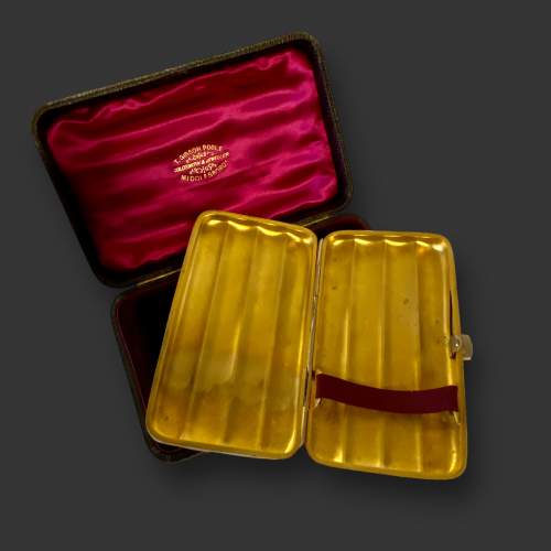 Late Victorian Silver Cigar Case image-5