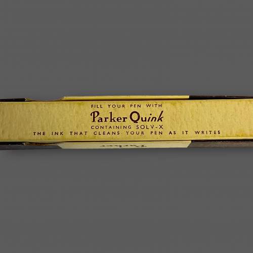 Mid 20th Century Parker Quink Green Duofold Fountain Pen image-6