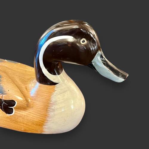 Hand Carved Hand Painted Decoy Duck image-2