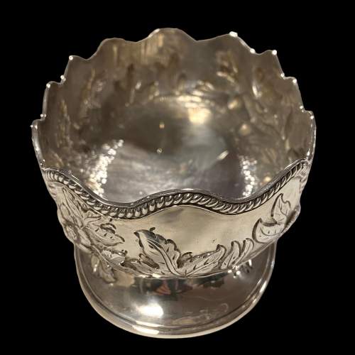 Victorian Silver Embossed Basket image-6