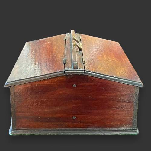 Early 19th Century Mahogany Work Box image-3