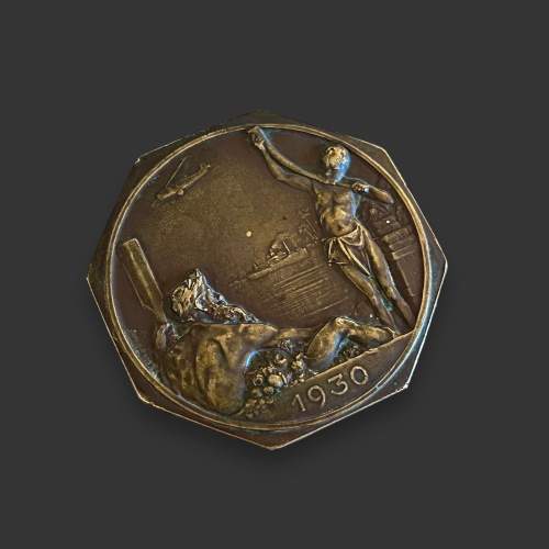 20th Century Belgium International Exposition Medal image-1