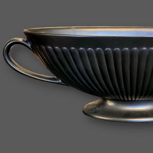 Mid 20th Century Wedgwood Black Basalt Vase image-2