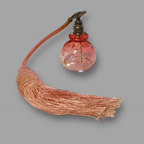 Early 20th Century Cranberry Glass Atomiser image-1