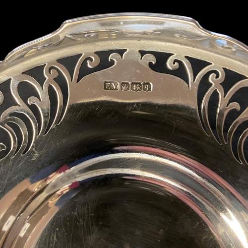 Early 20th Century Pierced Silver Bon Bon Dish image-3