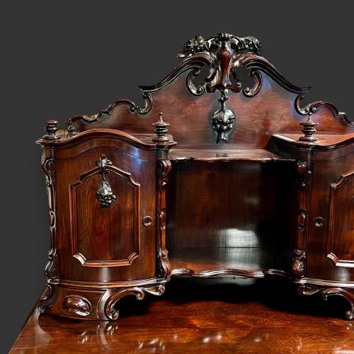 19th Century French Rosewood Ladies Writing Desk image-3