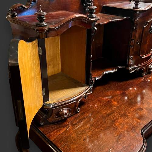 19th Century French Rosewood Ladies Writing Desk image-4