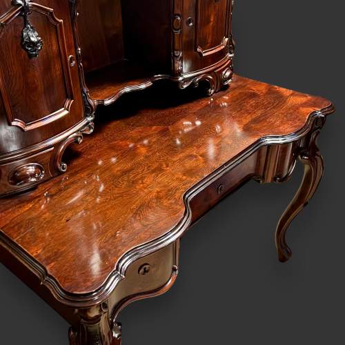 19th Century French Rosewood Ladies Writing Desk image-5