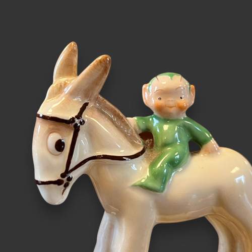 Shelley - Mabel Lucie Attwell Boo Boo on Donkey Figurine image-2