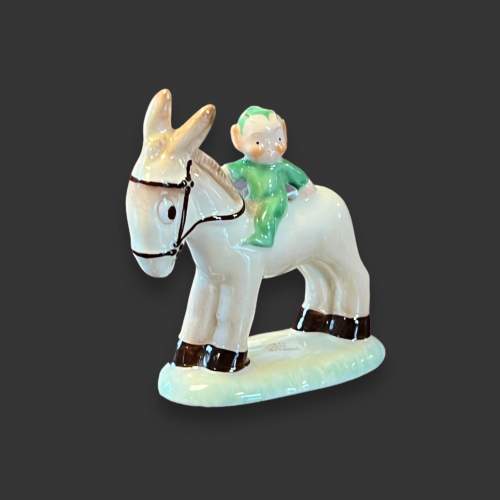 Shelley - Mabel Lucie Attwell Boo Boo on Donkey Figurine image-3