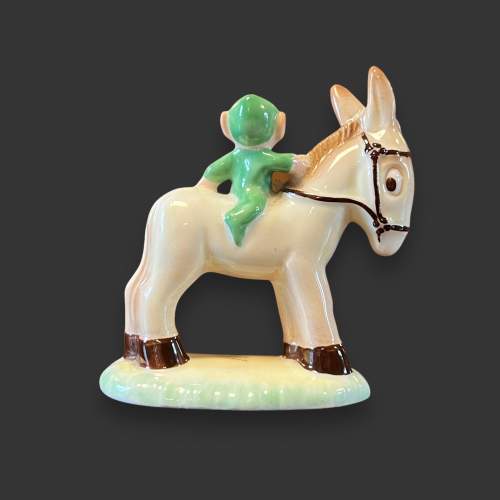 Shelley - Mabel Lucie Attwell Boo Boo on Donkey Figurine image-4