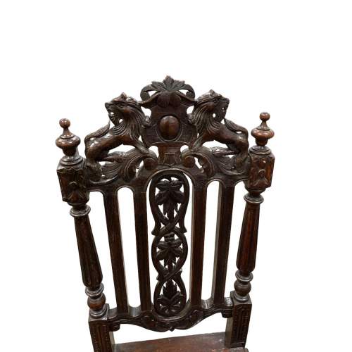 Pair of Victorian Charles II Style Chairs image-4