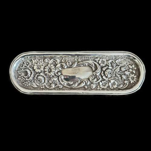 A Chester Silver Pin Tray Hallmarked 1903 by William Neale image-1
