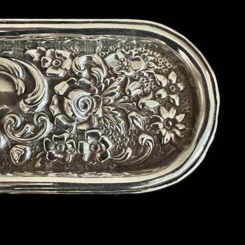 A Chester Silver Pin Tray Hallmarked 1903 by William Neale image-4