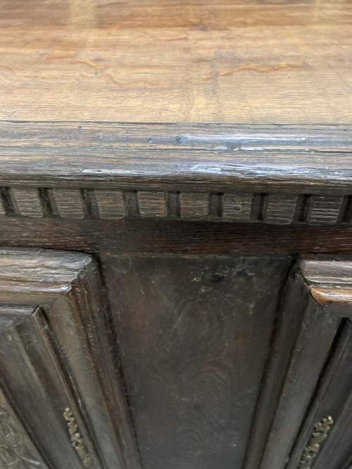 16th Century Oak Two Door European Sideboard image-5