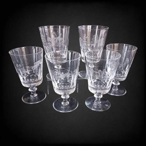 Boxed Set Royal Brierley Crystal Goblets Limited Edition of 50 image-3